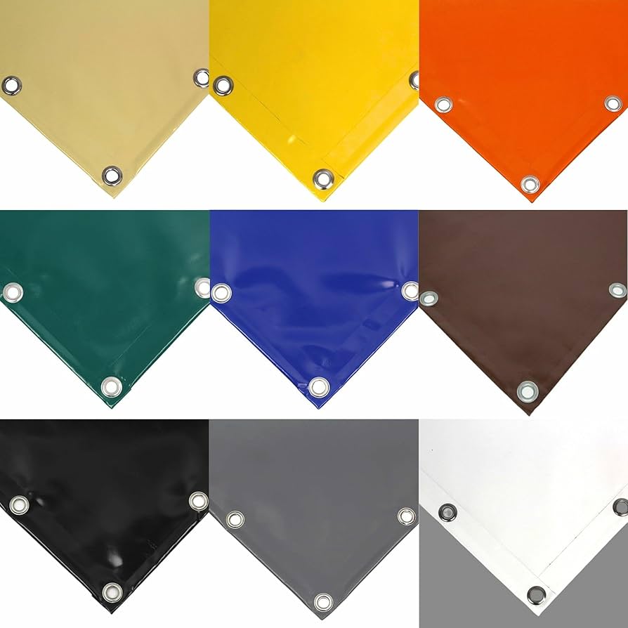 Teli colorati in PVC