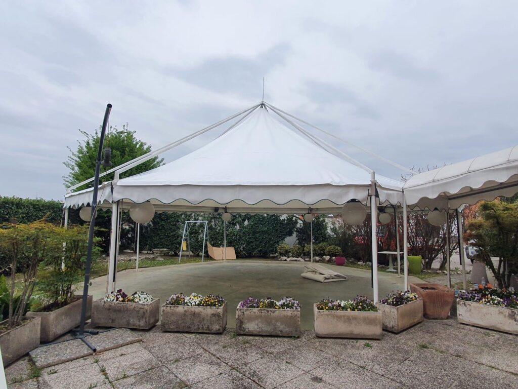 copertura gazebo in PVC