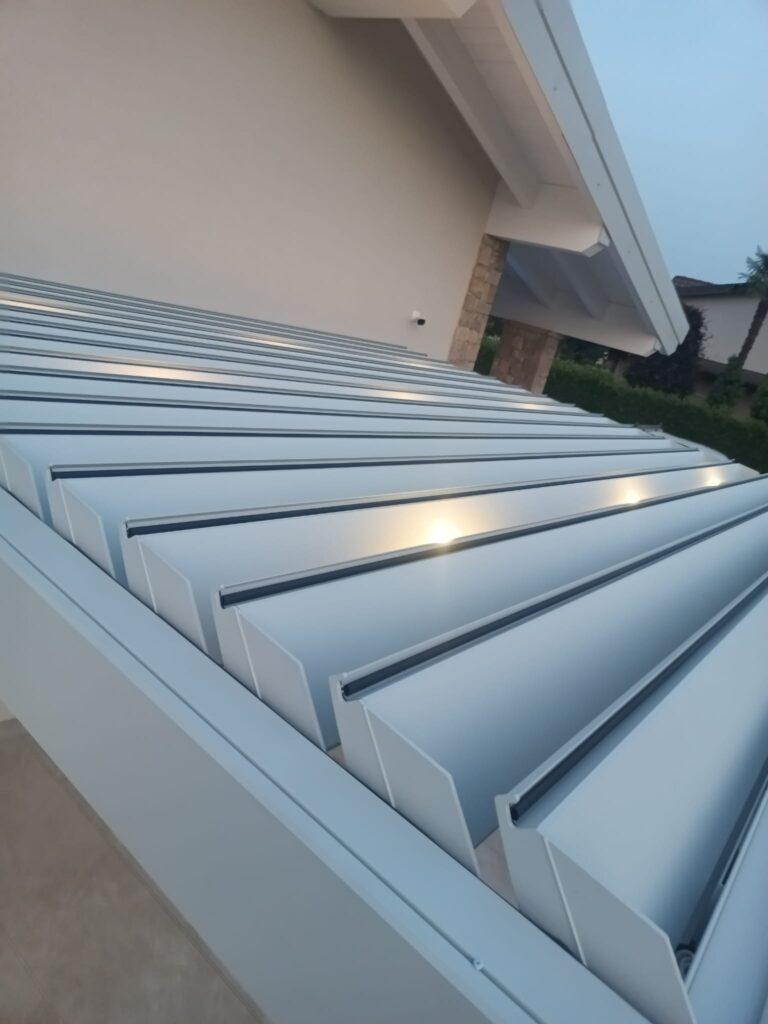 lamelle orientabili pergola bioclimatica