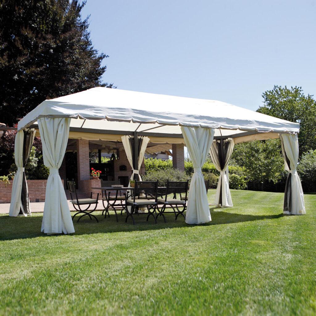 strutture per gazebo in acciaio