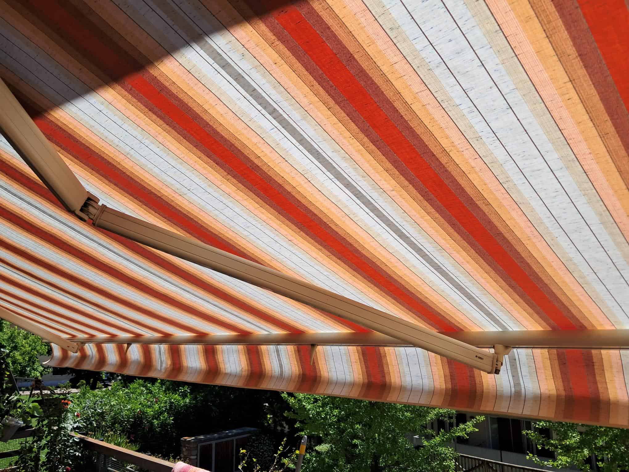 tenda da sole a bracci per privati