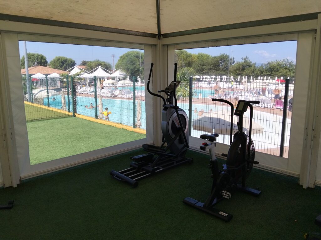 chiusura in pvc cristal per tendone
